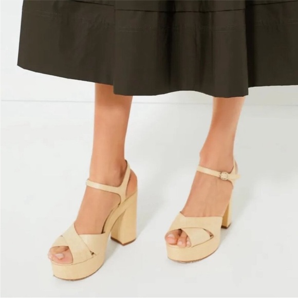 Tuckernuck Raffia Pippa Platform Sandals - Picture 5 of 12